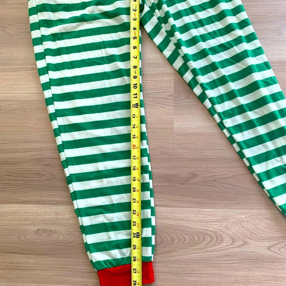 Elf Pajamas “What the elf” 2 Piece Set M Christmas Holiday Festive Lounge